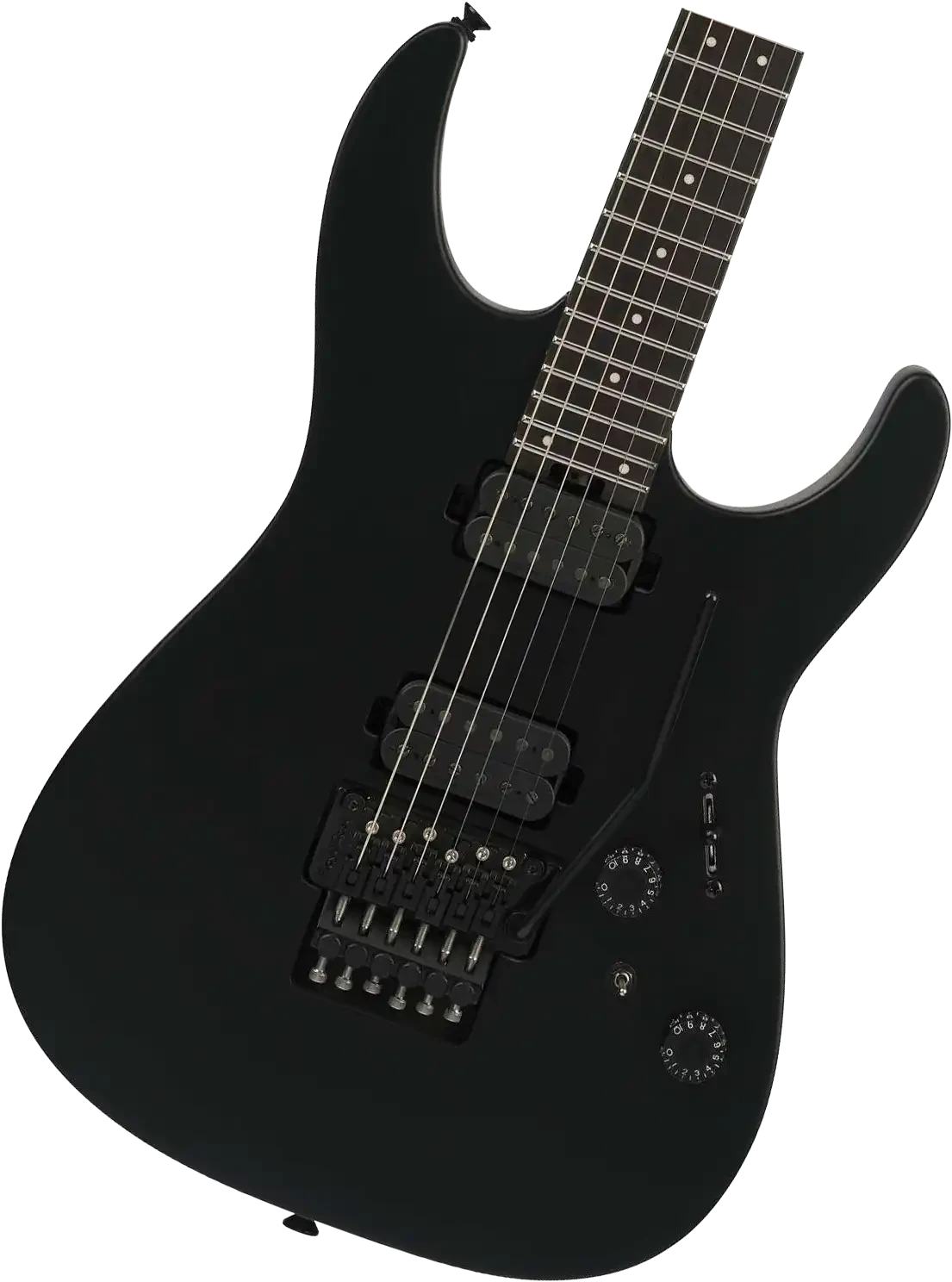 Charvel Dinky in Pro-Mod Plus DK24 HH FR EB Ebony Satin Black