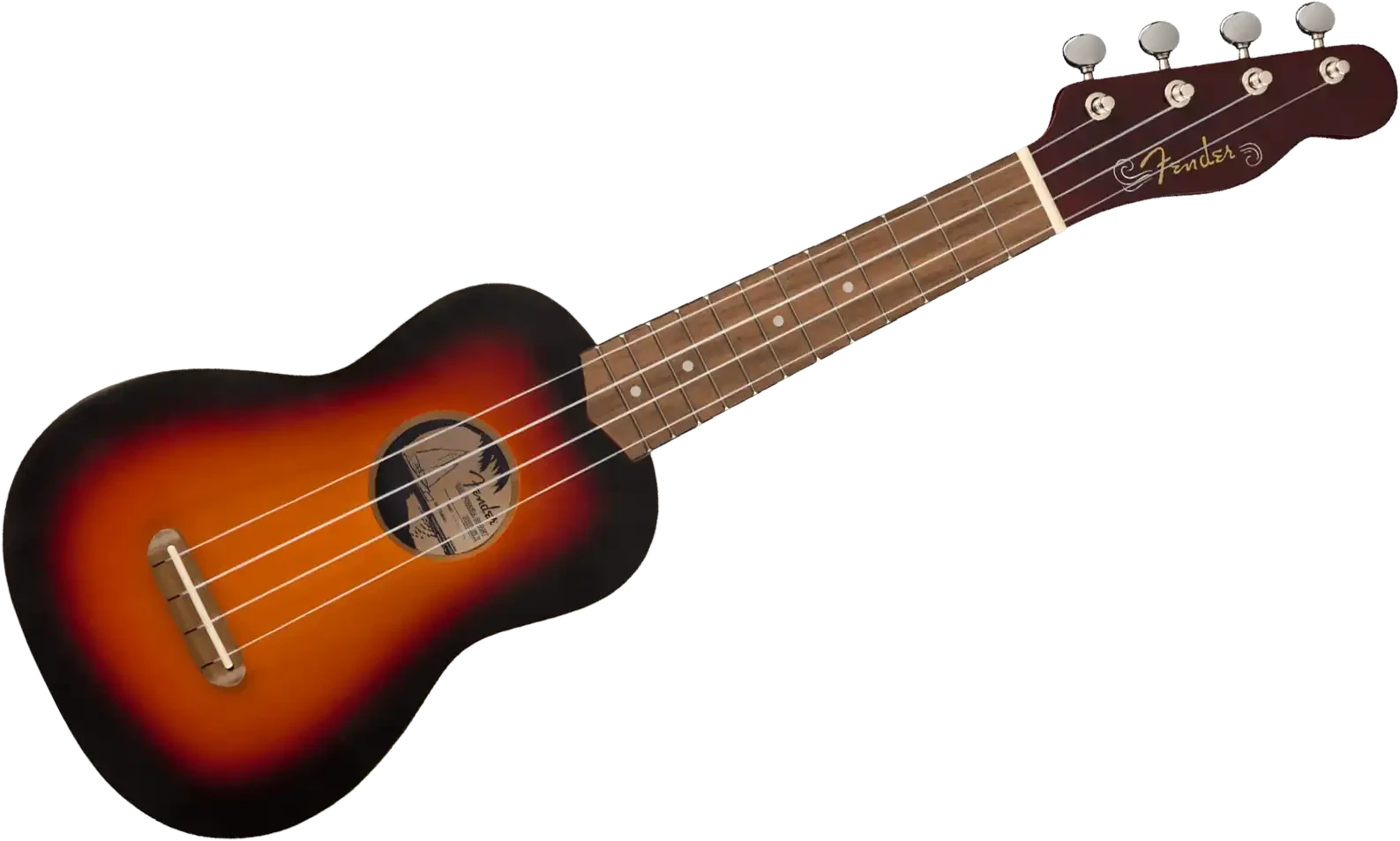 Fender Venice Soprano Ukelele in 2-Color in 2-Color Sunburst